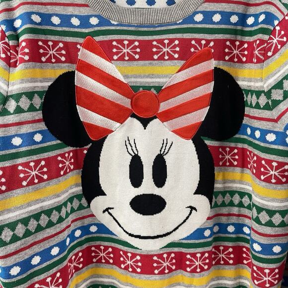 Not So Ugly Christmas Sweater Disney Store Minnie Mouse XXL - Picture 4 of 6